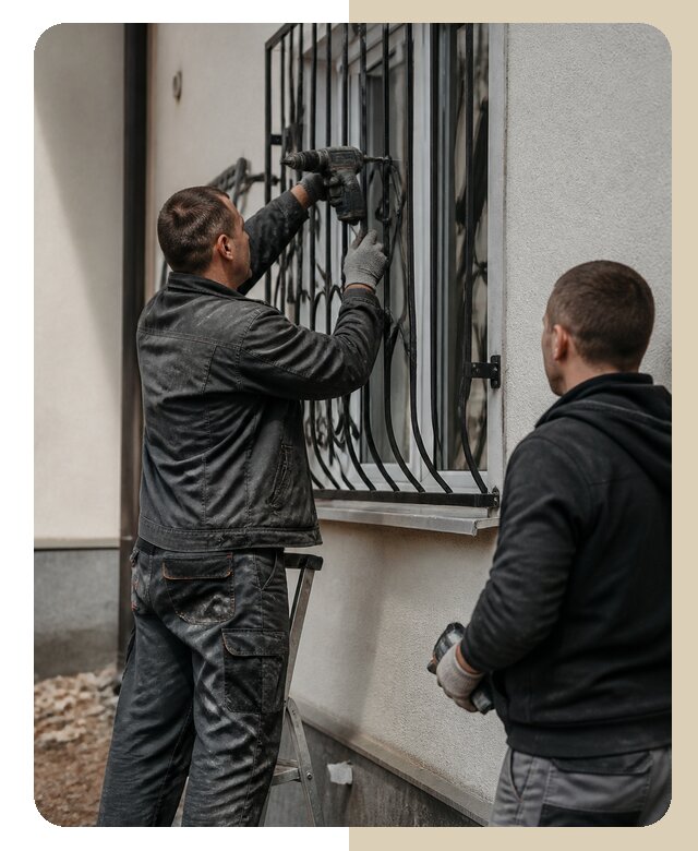 Установка наружных решеток в Вязниках от 5235 р. | ДвериЛегко-Взн